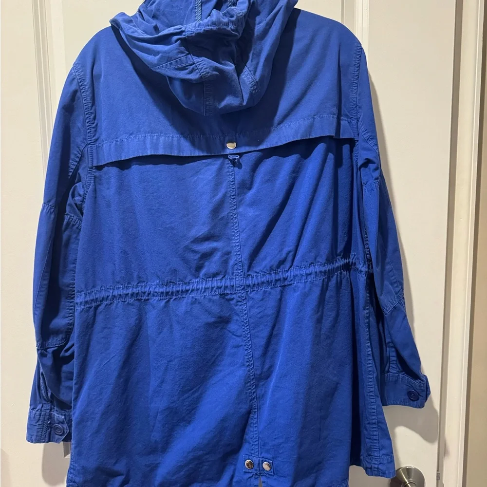 J.Crew Royal Blue Utility Jacket – Size XL - Picture 2 of 4